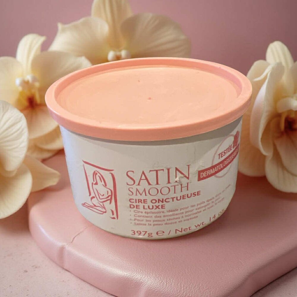 Satin Smooth Cire Onctueuse de Luxe (Deluxe Cream Wax)  14  oz